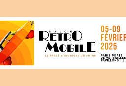 SALON RETROMOBILE 2025 - La 49 ème EDITION  EN 2025 du 5 AU 9 février 2025